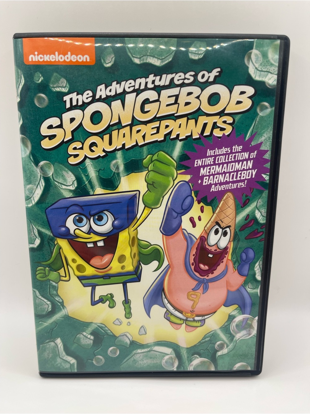 The Adventures of Spongebob Squarepants (DVD, 2015) Mermaidman Barnacleboy